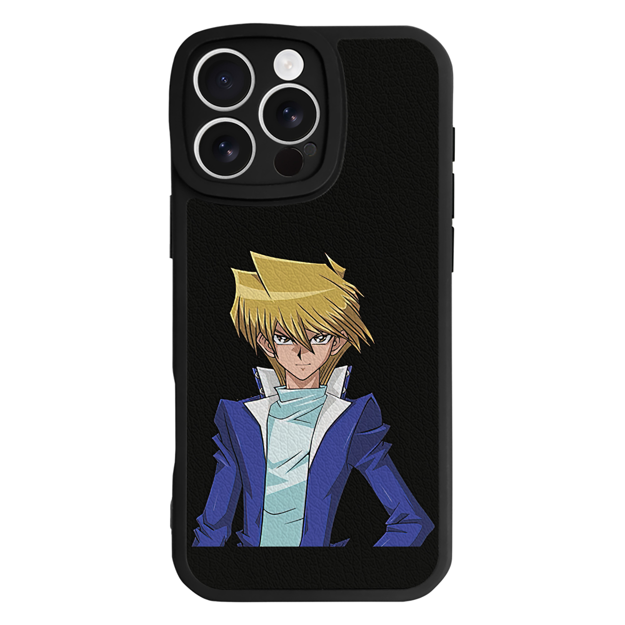 遊☆戯☆王 Yu-Gi-Oh! 【iPhone 16シリーズ対応】シリコンスマホケース（レザー調） 材質：シリコン